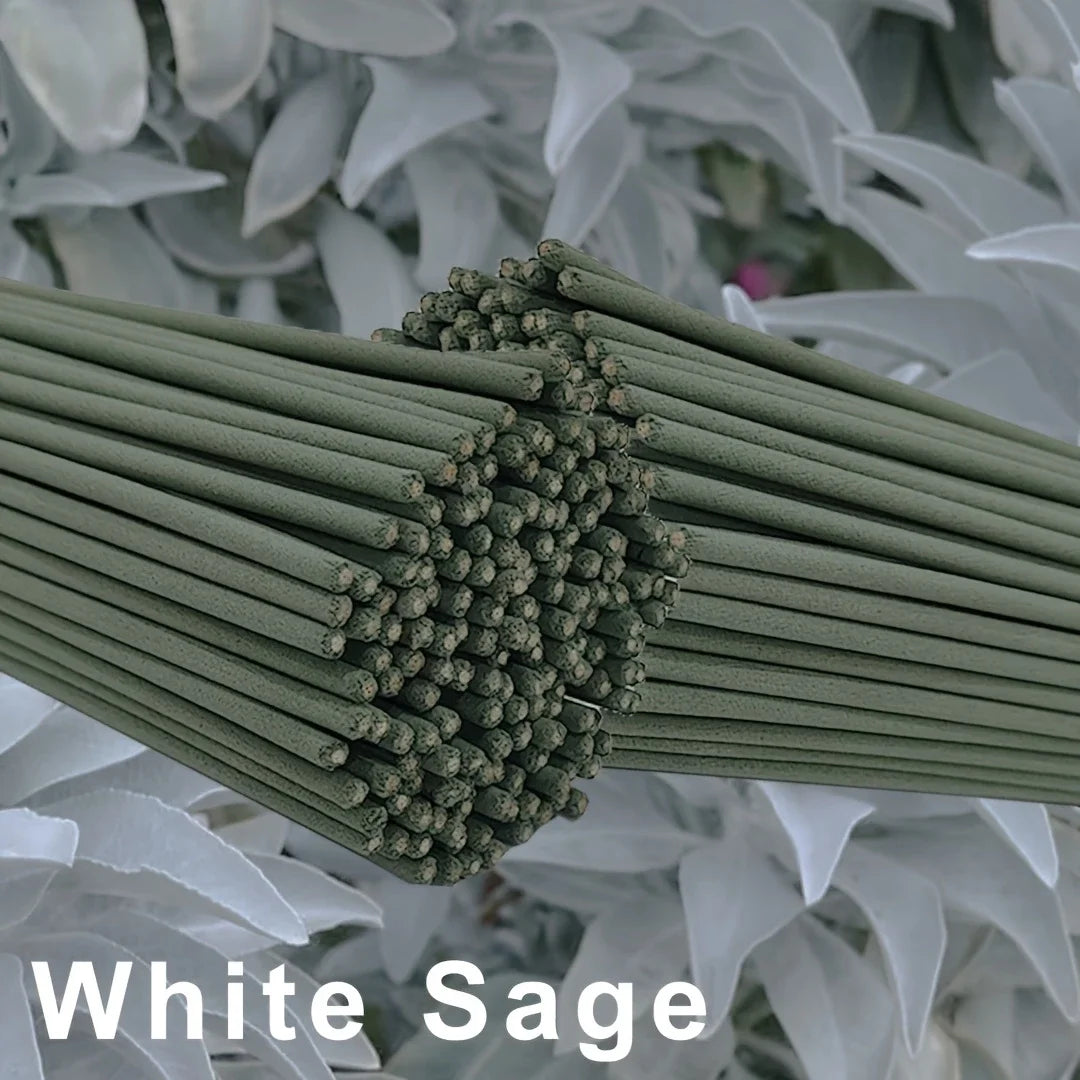 White Sage Incense Sticks for Meditation & Mindful Living