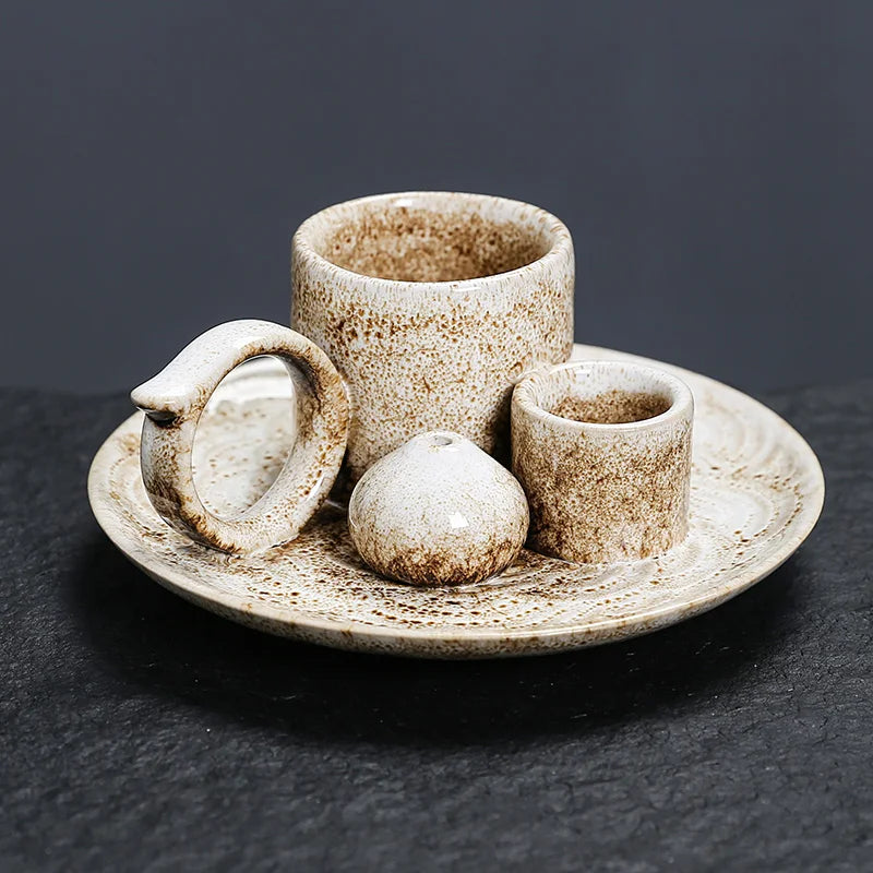 4-in-1 Ceramic Incense & Ritual Holder
